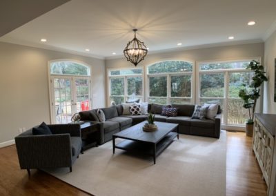 Dunwoody Living Room to Exterior View